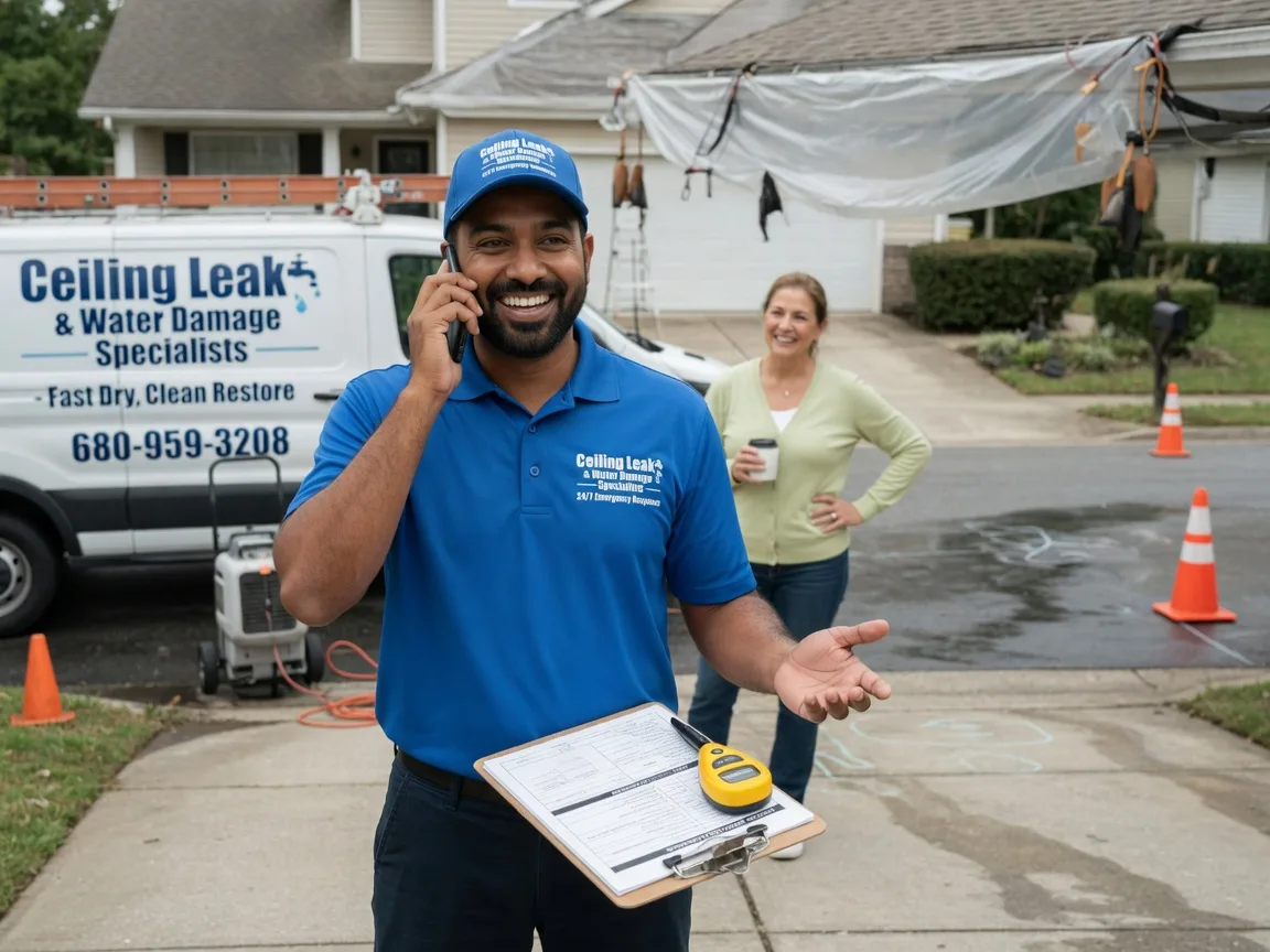 Ceiling Leak Cleanup Nerinx, KY FAQs